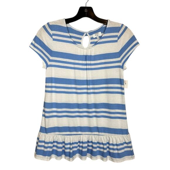Crown & Ivy Kids Short Sleeve Top Girl's Size Large - Picture 1 of 5